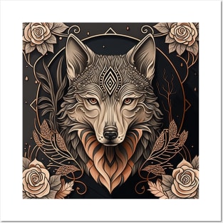 Wolf Posters and Art